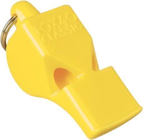 Classic Pealess Whistle - Yellow 1