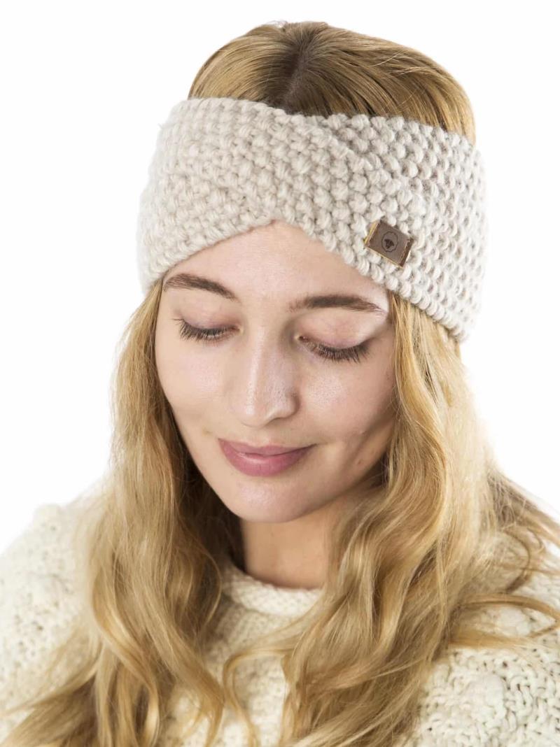 Alrune Band, 100% Merino - beige 1