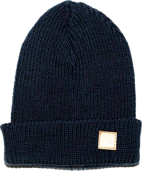 C-Beanie, 100% Merino - Mens - midnight blue 1