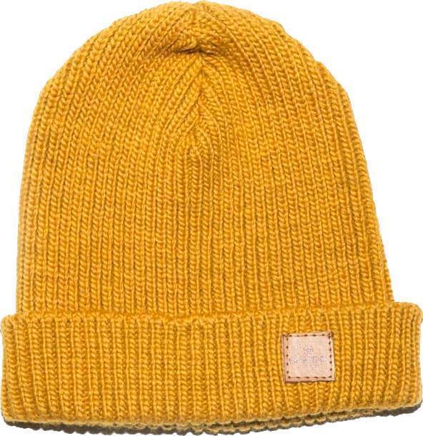 C-Beanie, 100% Merino - Mens - okker 1
