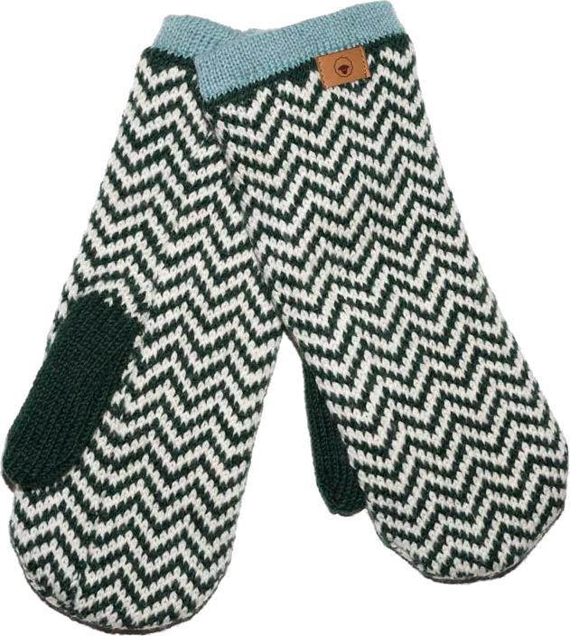Wonderland Mittens, 100% Merino - t blue 1