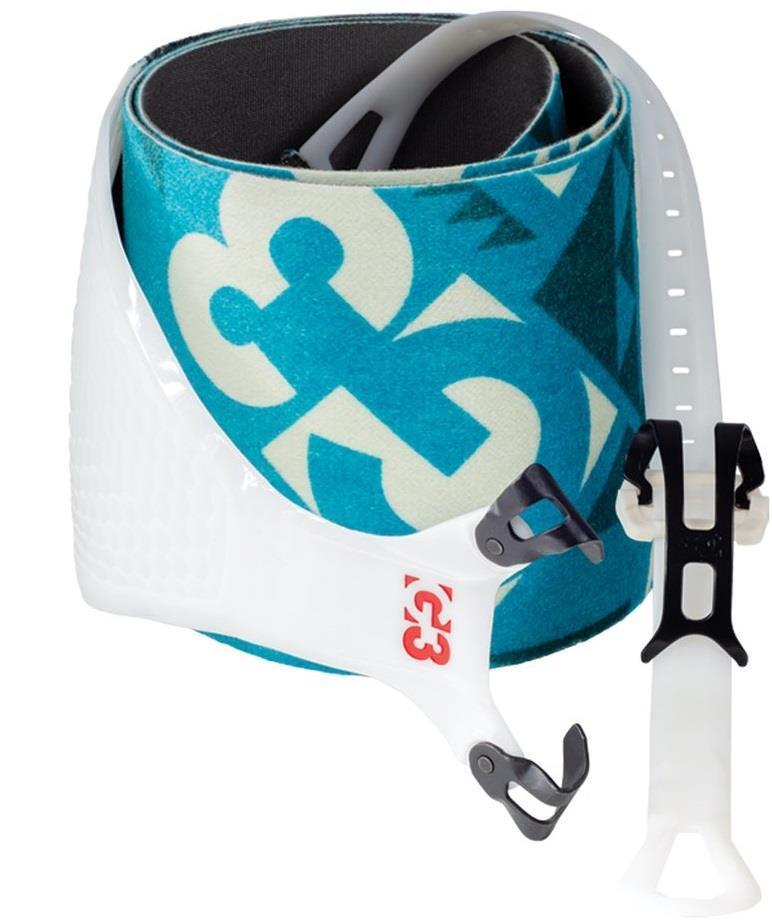 Alpinist+ Glide Skins - 130mm - teal 1