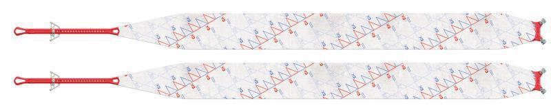 Alpinist LT Skins - 115mm x 183-199cm - Long - Red / Blue - Not Applicable 1