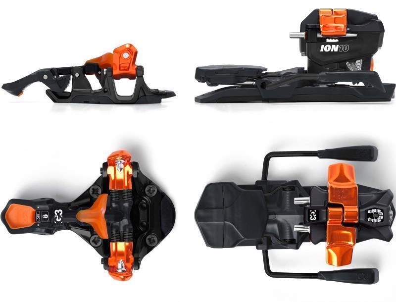 ION 10 Bindings - Pair - Black 2