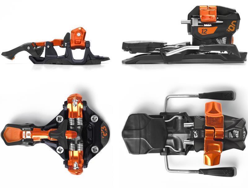 ION 12 Binding with Brakes - Black - Not Applicable 3