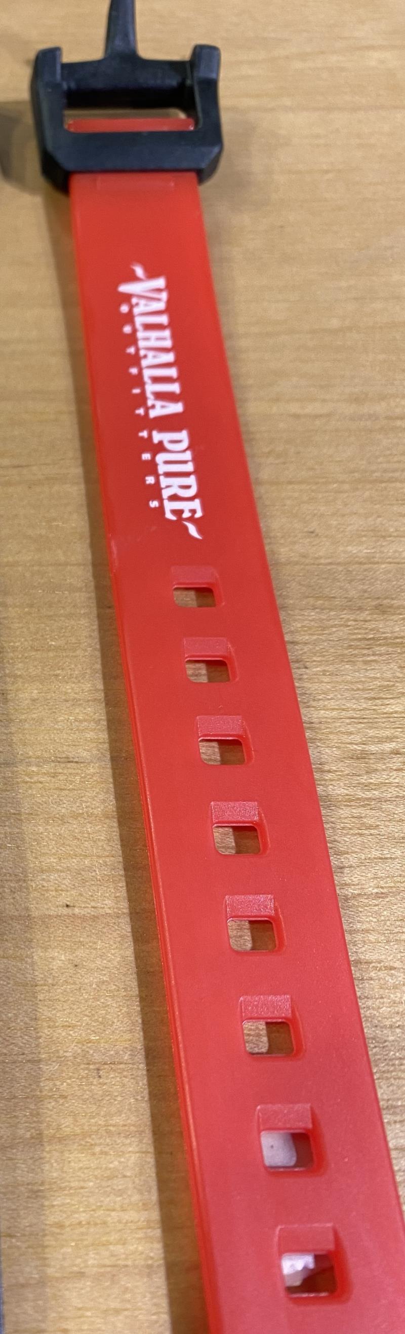 VPO Custom Logo Ski Strap - 400mm / 16`` - Red 3