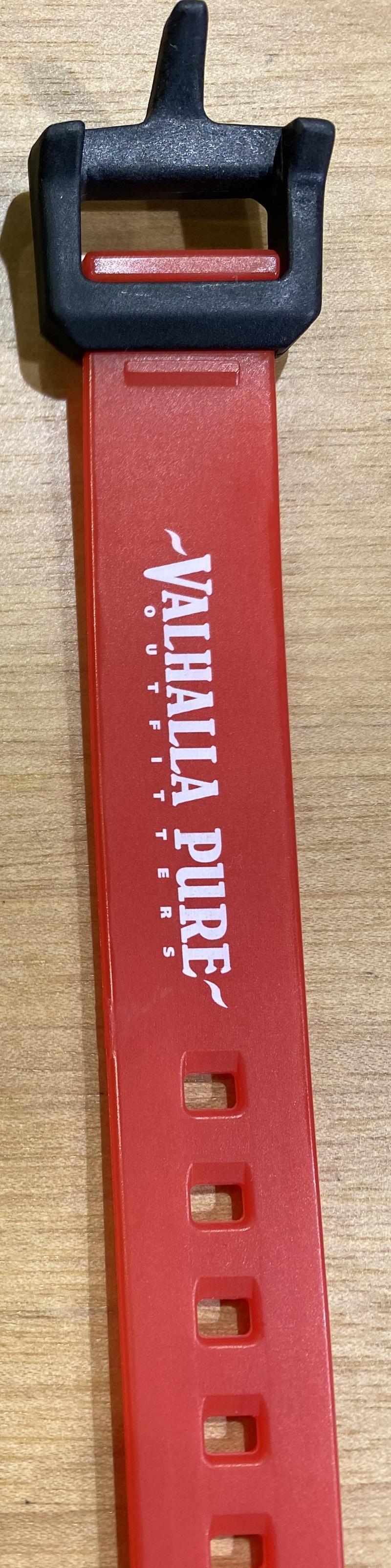 VPO Custom Logo Ski Strap - 400mm / 16`` - Red 4