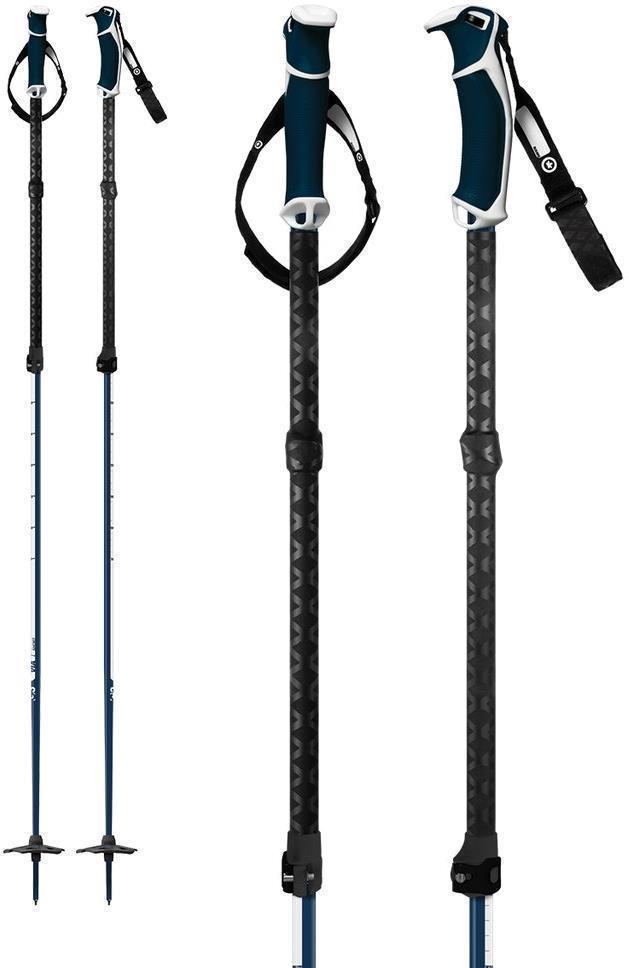 Via Aluminium Poles - Navy 1