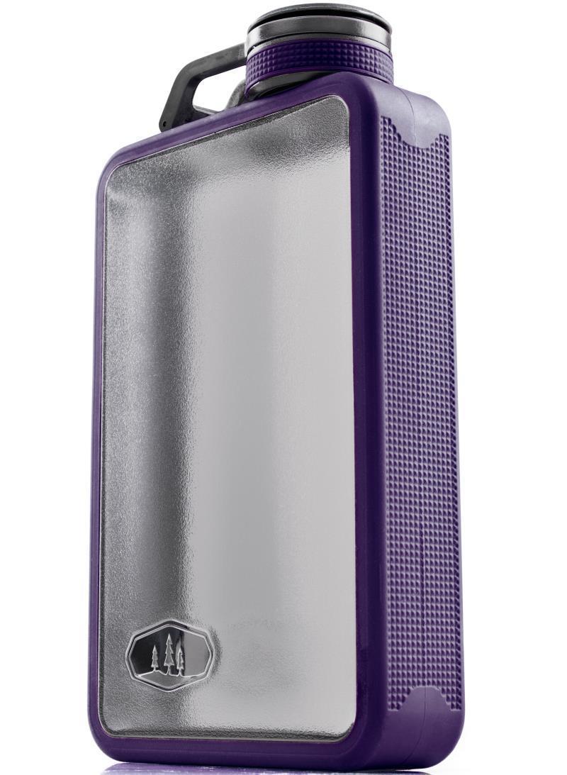 Boulder Flask 177ml / 6oz - Purple - Not Applicable 3