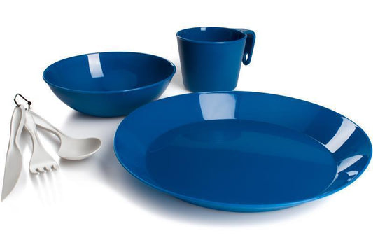 Cascadian 1 Person Table Set - Blue - Not Applicable 1