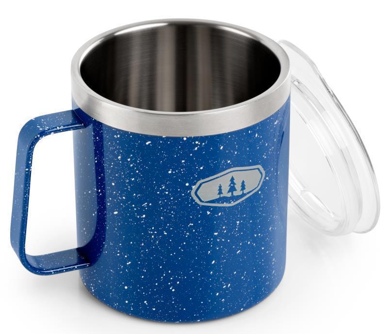 Glacier Stainless Camp Cup 444ml / 15oz - Blue Spec 2