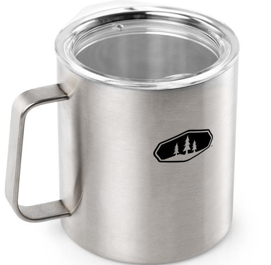 Glacier Stainless Camp Cup 444ml / 15oz - Brushed - Not Applicable 1