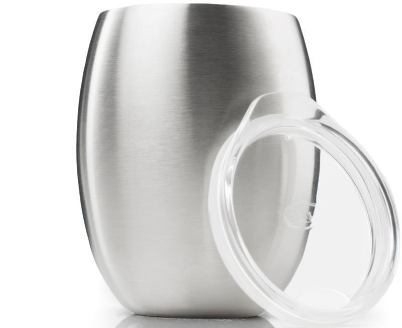 Glacier Stainless Double Wall Wine Glass - Not Applicable 2