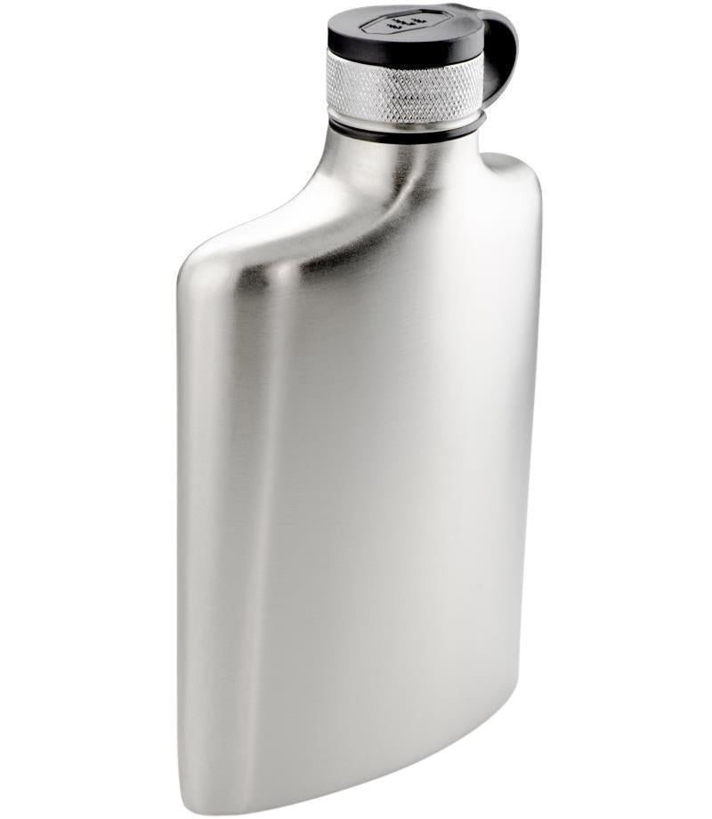 Glacier Stainless Hip Flask - 236ml / 8oz - Not Applicable 1