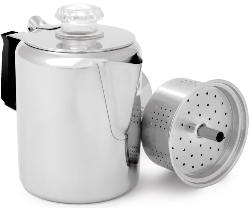 Glacier Stainless Percolator with Silicone Handle - 3 Cup - Not Applicable 1