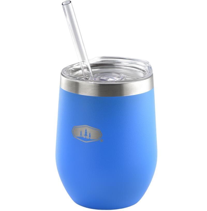Glacier Stainless Tumbler 355ml / 12oz - Blue Aster - Not Applicable 1