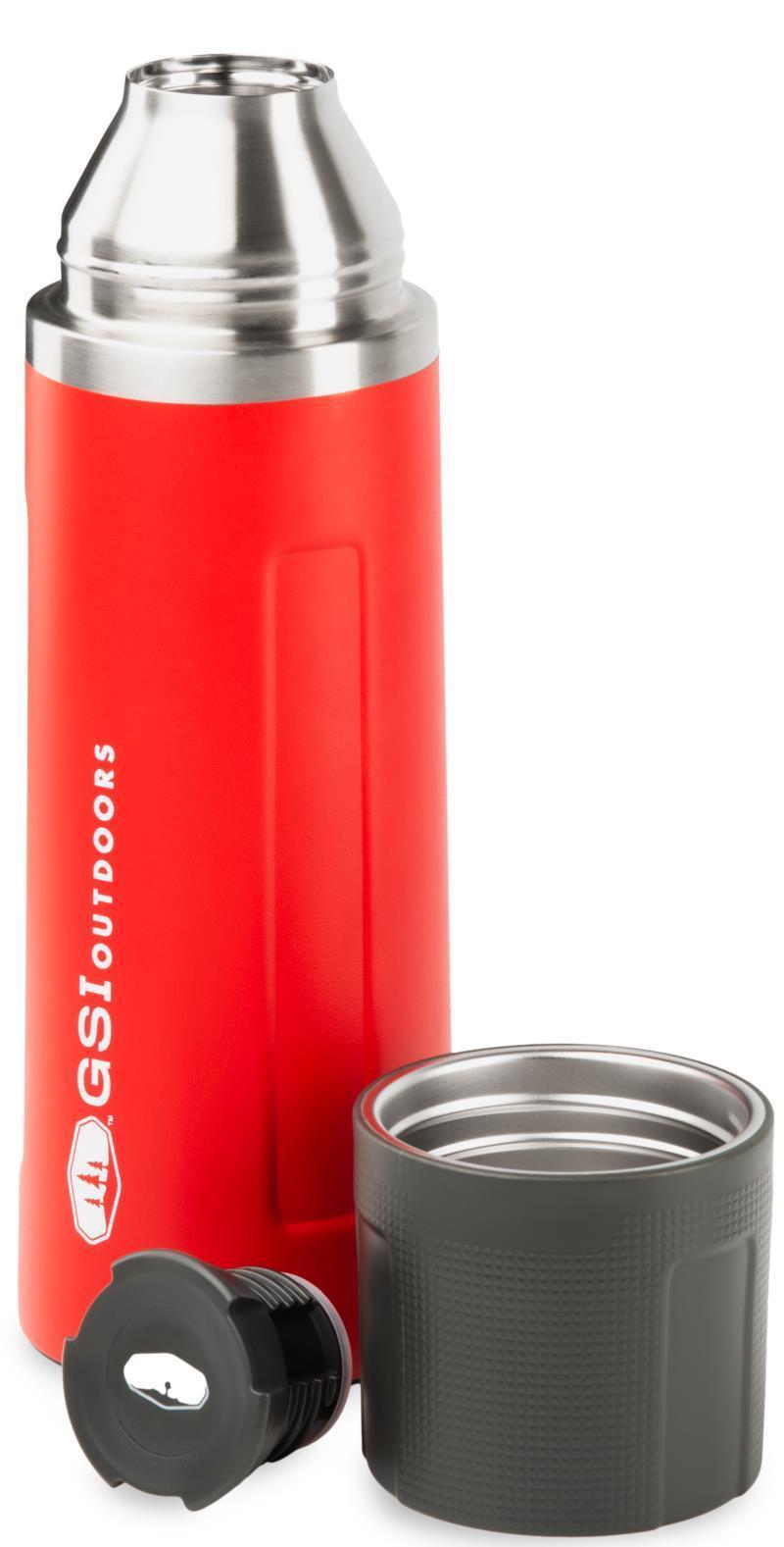 Glacier Vacuum Bottle 1L - Red 4