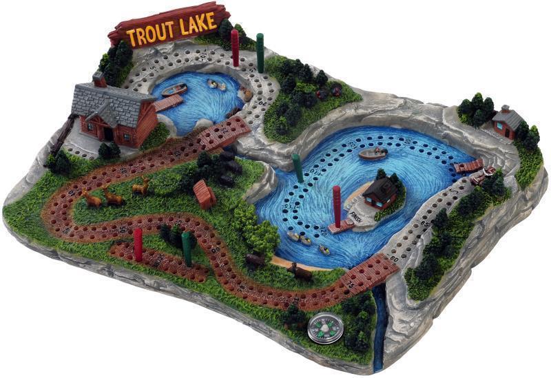 Outside / Inside - Cribbage Board - Trout Lake - Not Applicable 1