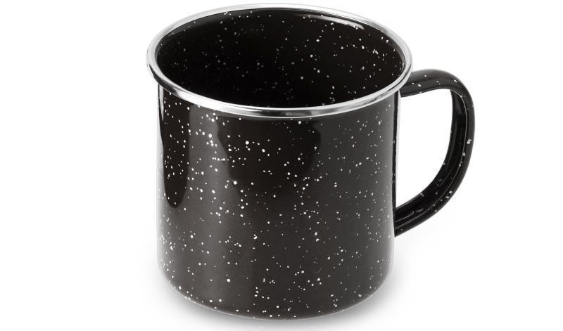 Pioneer Cup Stainless Rim 355ml / 12oz - Black - Not Applicable 1