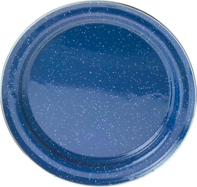 Pioneer Plate Stainless Rim 10.375" - Blue 1