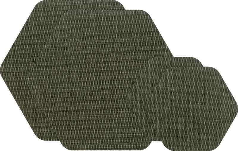 Tenacious Tape Patches Hex - OD Green 1