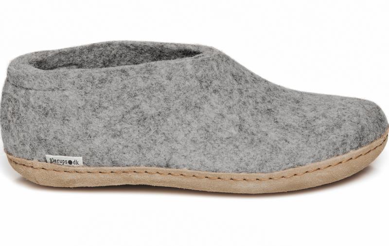 Shoe, Leather - Grey 2