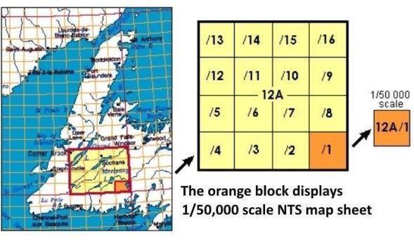 TOPO MAP PAPER 1:250,000 - 94B 2