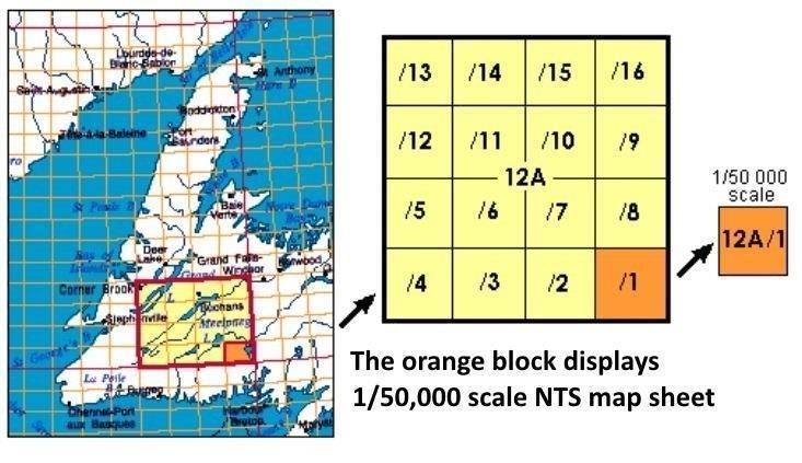 TOPO MAP PAPER 1:50,000 - 104G 2
