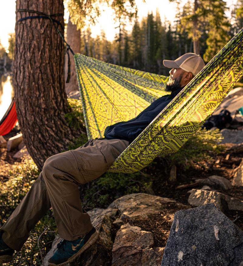 TrunkTech Double Hammock - Print - Green Mamba 3