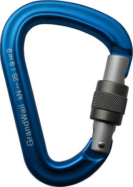 Cerberus ScrewGate Carabiner - Blue 1