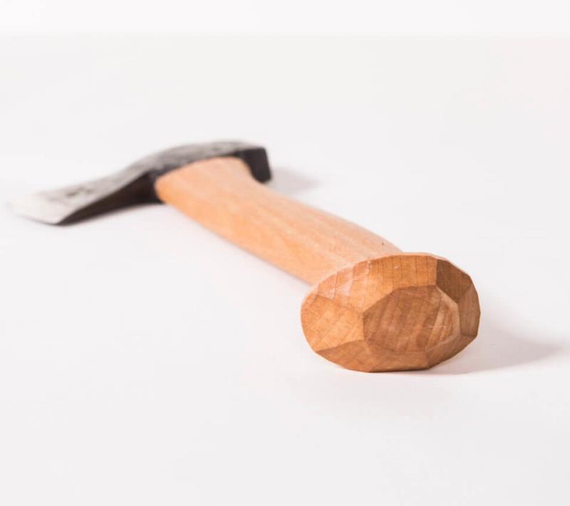 Large Carving Axe, Double Grinded, Carved Handle - 37cm / 14.5" - Not Applicable 6