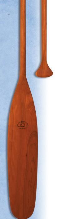 Cherry Chieftain Traditional Paddle - Varnished - Not Applicable 2