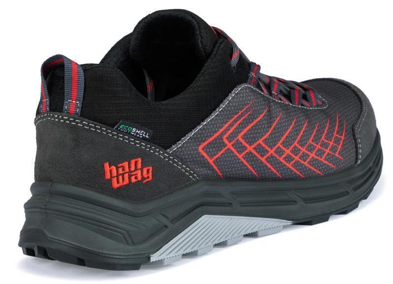 Coastridge Low ES - Mens - Asphalt / Red 3