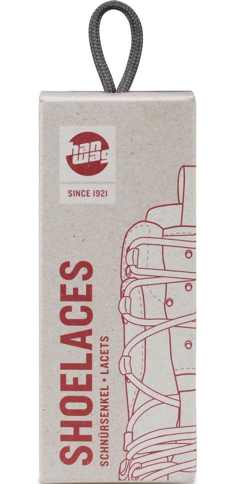 Shoe Laces 200cm - Pair - Asche Dark Grey 1