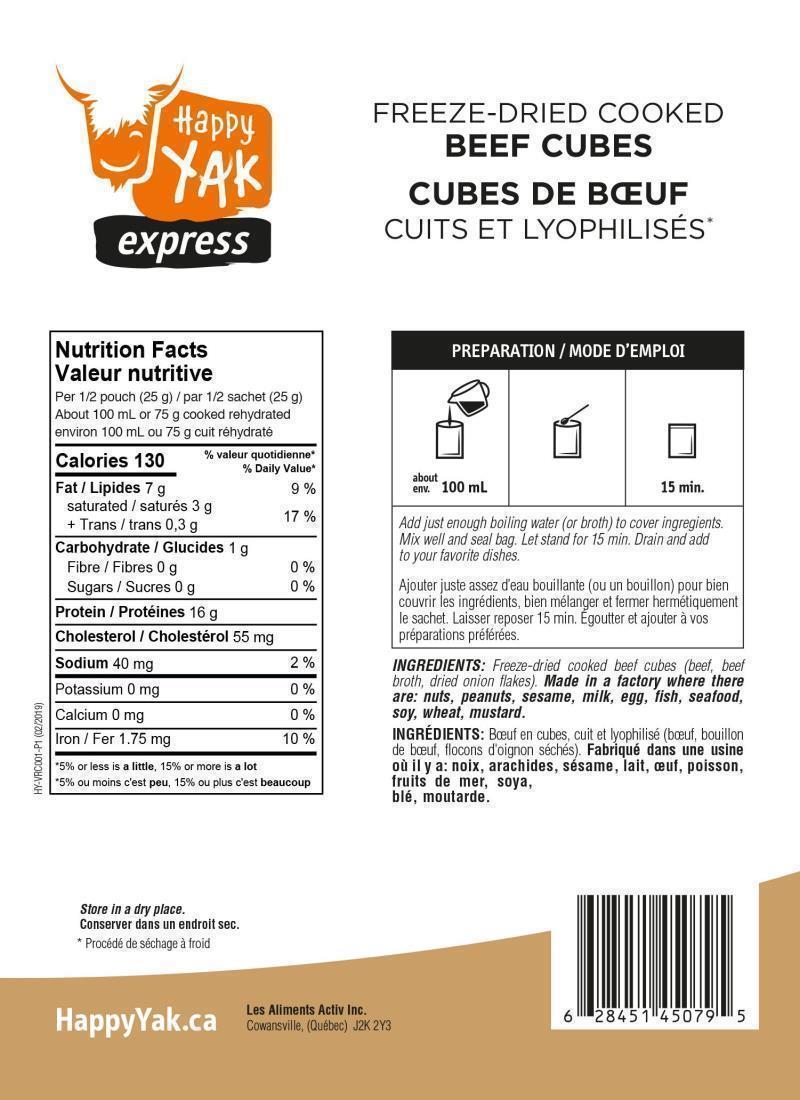 Beef Cubes - 50g - Not Applicable 2