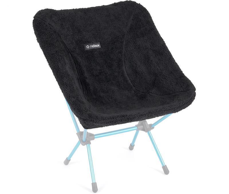 Fleece Seat Warmer For Chair One - Black 1