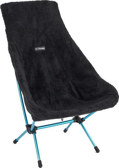 Fleece Seat Warmer For Chair Two - Black 1
