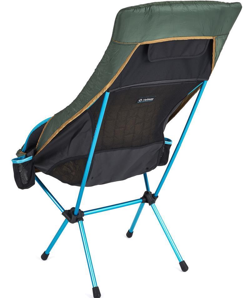 High-Back Seat Warmer Savanna / Playa - Coyote Tan / Forest Green 4