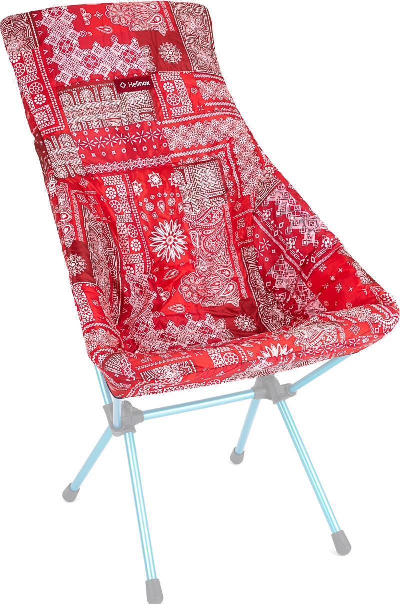 High-Back Seat Warmer Sunset / Beach - Blue Bandana / Red Bandana 2