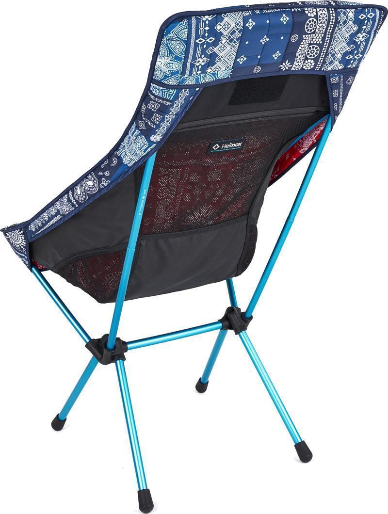 High-Back Seat Warmer Sunset / Beach - Blue Bandana / Red Bandana 3