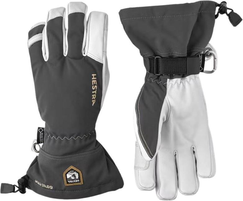 Army Leather GTX Gloves - Grey 1