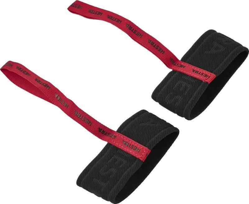 Handcuffs 90/35mm - Womens - black / red 1