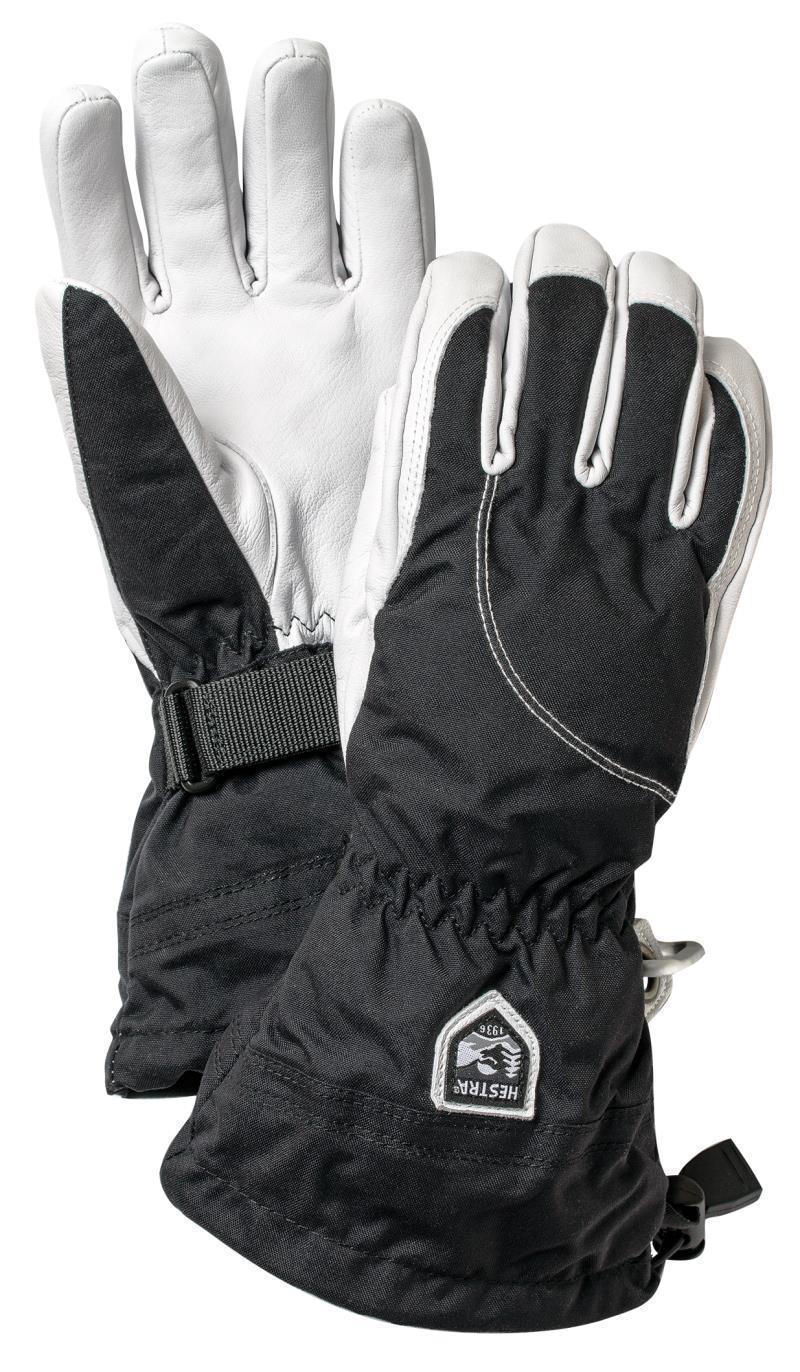 Heli Ski Gloves - Womens - Black / Off White 1