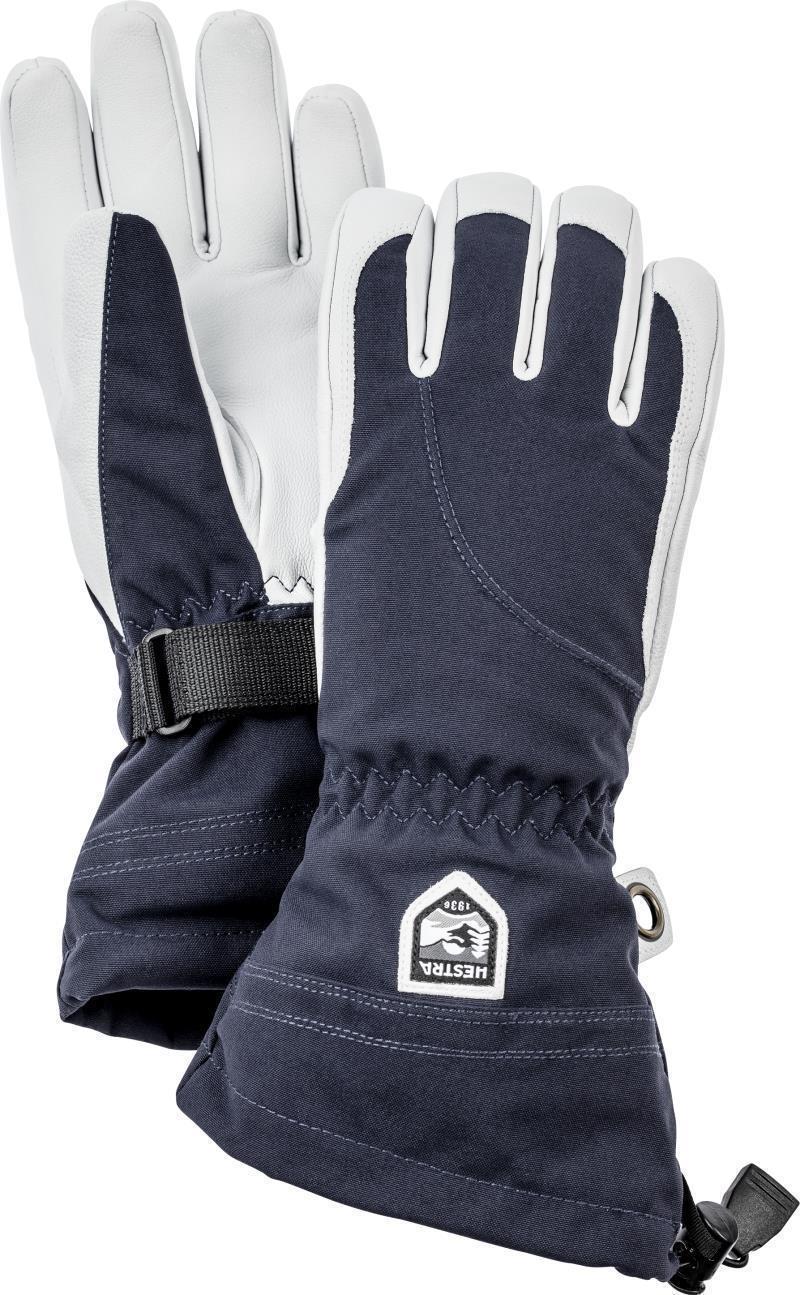 Heli Ski Gloves - Womens - Ice Blue / Off White 1