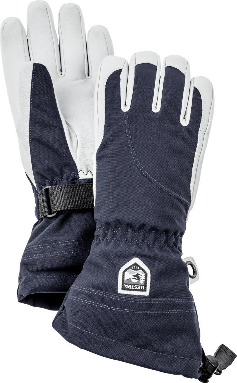 Heli Ski Gloves - Womens - Navy / Off White 1