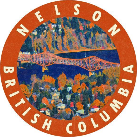 Retro Stickers - Nelson BC 1