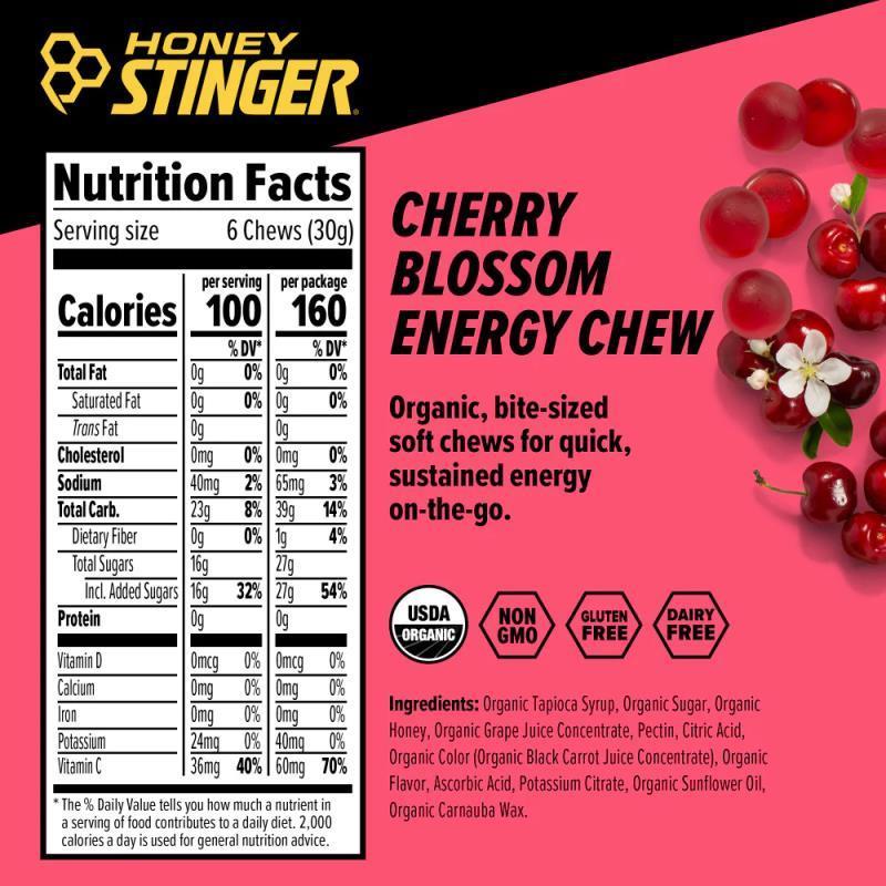Energy Chews - Organic - Cherry Blossoms 1