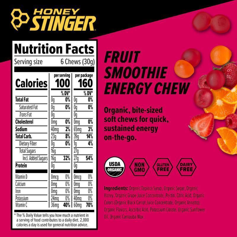 Energy Chews - Organic - Fruit Smoothie 2