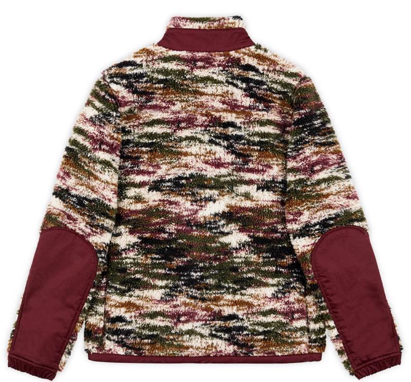 Bobcat Sherpa Work Jacket - Womens - Burgundy 2