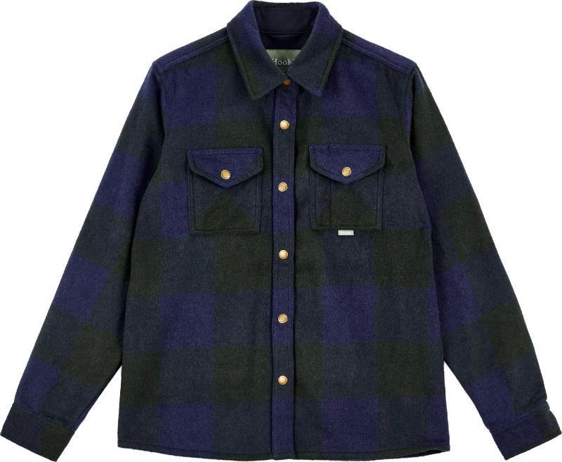 Canadian Shirt - Womens - Navy / Forest Green 1